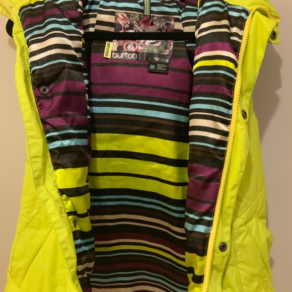 Burton DRYRIDE size M hooded Ski Vest - Picture 8 of 9